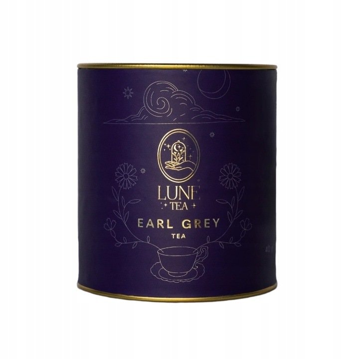 Lune Tea - Herbata Czarna Liściasta - Earl Grey 40 g
