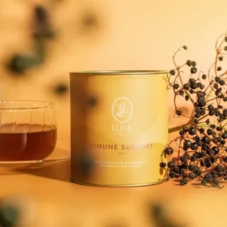 Lune Tea - Herbata Owocowo-Ziołowa Liściasta - Immune Support 45 g