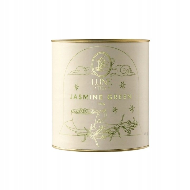 Lune Tea - Herbata Zielona Liściasta - Jasmine Green 40 g