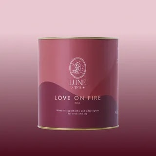 Lune Tea - Herbata Zielona Liściasta - Love on Fire 45 g