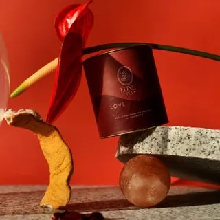 Lune Tea - Herbata Zielona Liściasta - Love on Fire 45 g