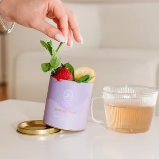 Lune Tea - Herbata Ziołowo-Owocowa Liściasta - Mother Care 45 g