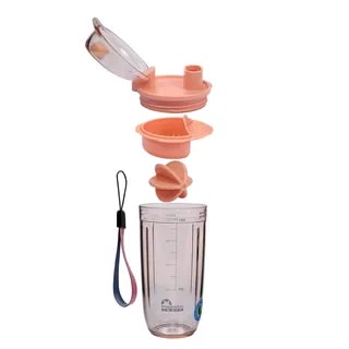 Shaker Tritanowy Majestic Sport Shaky 400 ml Różowy