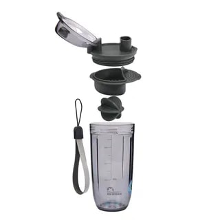 Shaker Tritanowy Majestic Sport Shaky 400 ml Szary