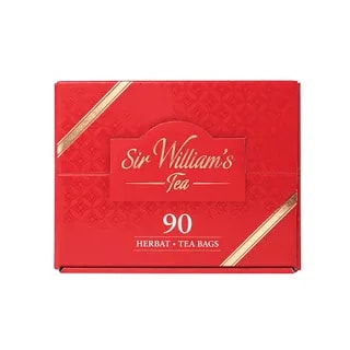 Tekturowy Prezenter Sir William's Tea 90 saszetek