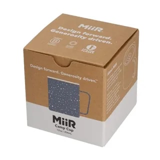 MiiR - Camp Cup Szary Nakrapiany - Kubek kempingowy 350ml