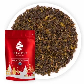 Zimowa Herbata Turkusowa Teaverso Milk Oolong 100g