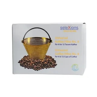 Moccamaster Filtr Stalowy Selexions Gold Filter 1x4