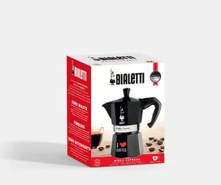 Kawiarka Bialetti Moka Express Love 6tz Czarna