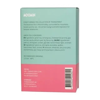 Teministeriet - Moomin Green Tea Chokeberry - Herbata 20 piramidek
