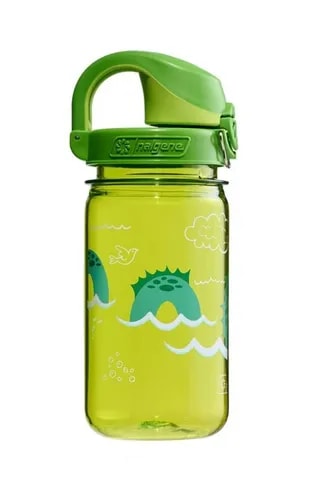NALGENE Butelka Dla Dzieci OTF Kids Green Nessie Sustain 350 ml Zielona