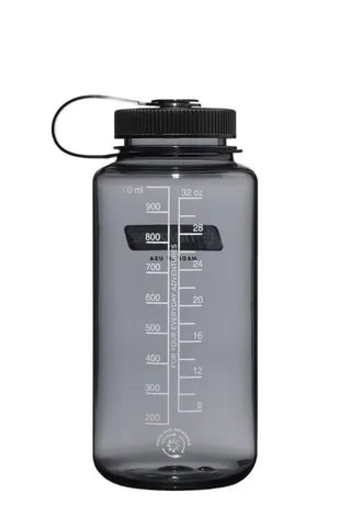 NALGENE Butelka Wide Mouth Gray Black Sustain 1000 ml