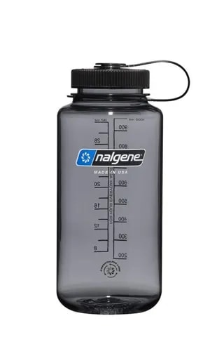 NALGENE Butelka Wide Mouth Gray Black Sustain 1000 ml