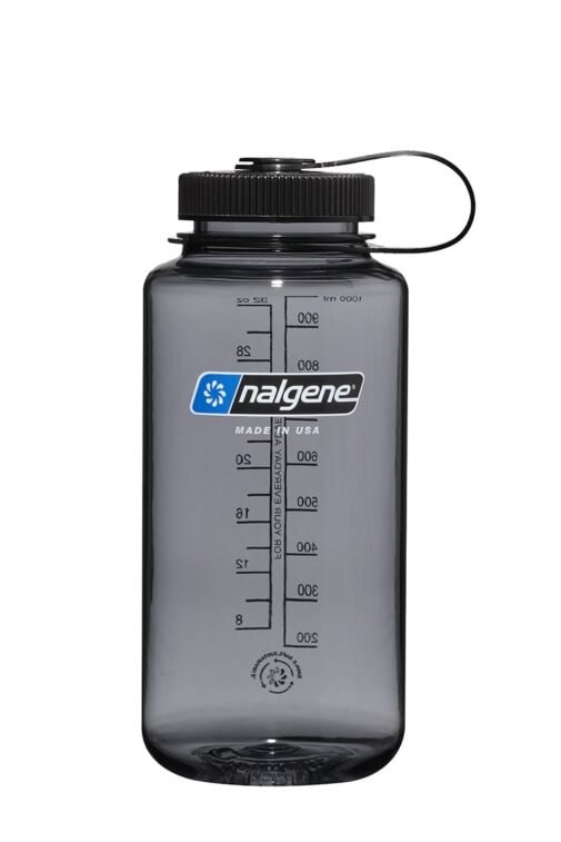 NALGENE Butelka Wide Mouth Gray Black Sustain 1000 ml