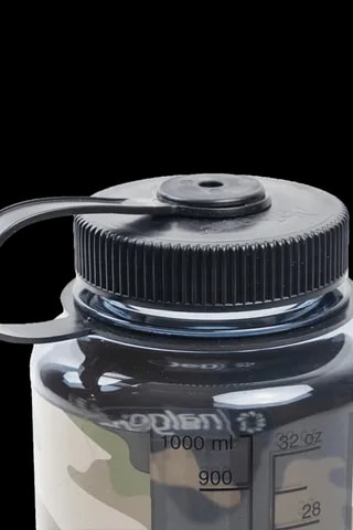 NALGENE Butelka Wide Mouth Gray Black Camo 1000 ml