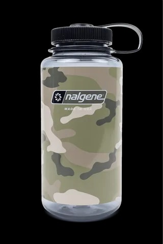 NALGENE Butelka Wide Mouth Gray Black Camo 1000 ml