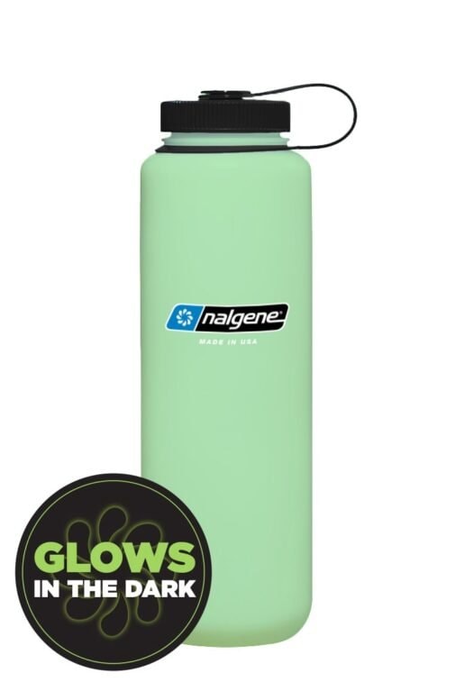 NALGENE Butelka Wide Mouth Sustain Silo Glow Green 1500 ml