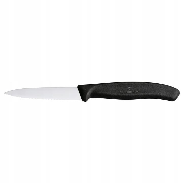 Nóż Victorinox Swiss Classic Czarny 6.7633 Ostrze Ząbkowane 8 cm
