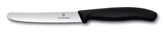 Nóż Victorinox Swiss Classic Czarny 6.7833 Ostrze Ząbkowane 11 cm