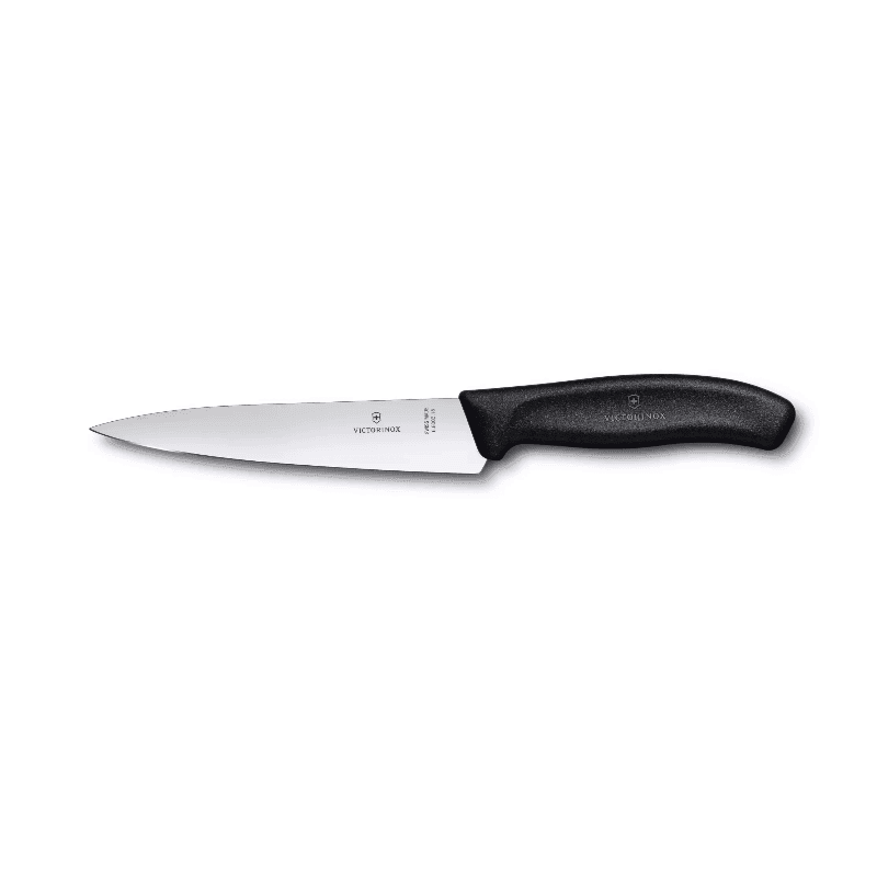 Nóż Victorinox Swiss Classic Czarny 6.8003.15B Ostrze Gładkie 15 cm