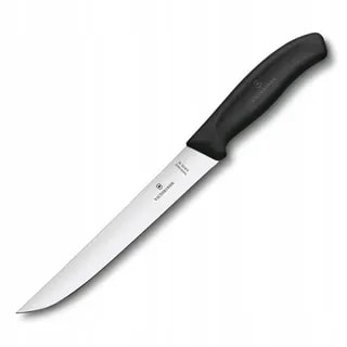 Nóż Victorinox Swiss Classic Czarny 6.8103.18B Ostrze Gładkie 18 cm