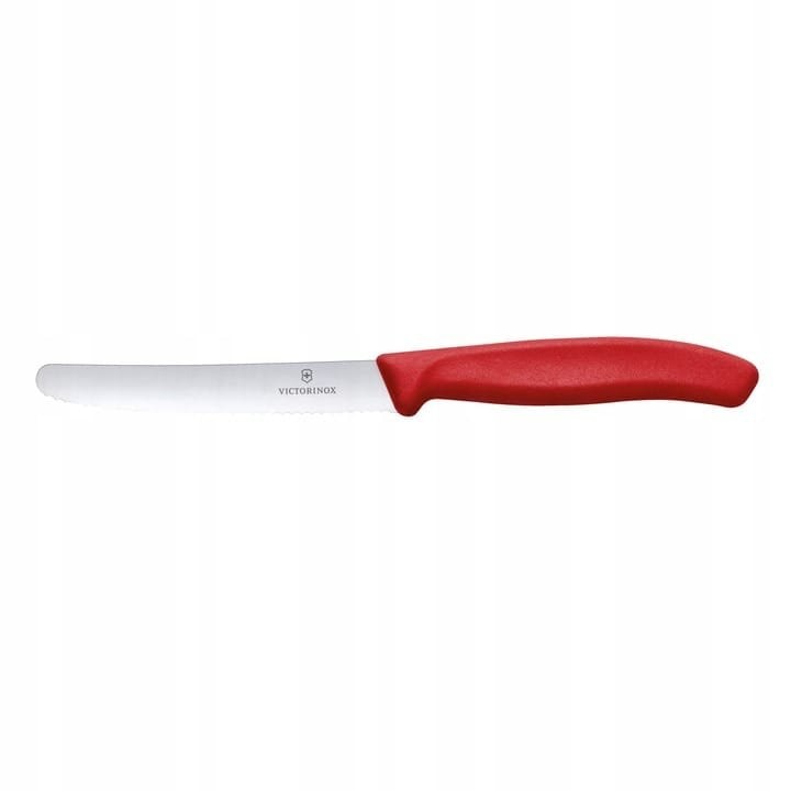 Nóż Victorinox Swiss Classic Czerwony 6.7831 Ostrze Ząbkowane 11 cm