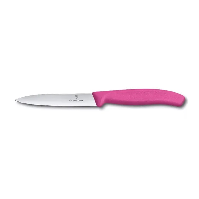 Nóż Victorinox Swiss Classic Różowy 6.7706.L115 Ostrze Gładkie 10 cm