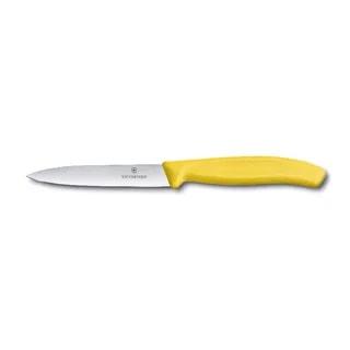 Nóż Victorinox Swiss Classic Żółty 6.7706.L118 Ostrze Gładkie 10 cm