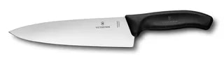 Nóż Victorinox Szefa Kuchni Czarny 6.8063.20B Ostrze Gładkie 20 cm