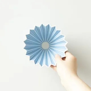 ORIGAMI Dripper Ceramiczny S Matowy Niebieski