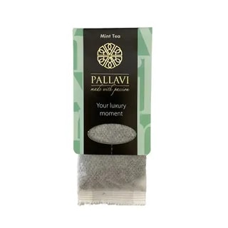 PALLAVI Mint na dzbanek - herbata miętowa w podłużnych saszetkach - 20 torebek 4.5g