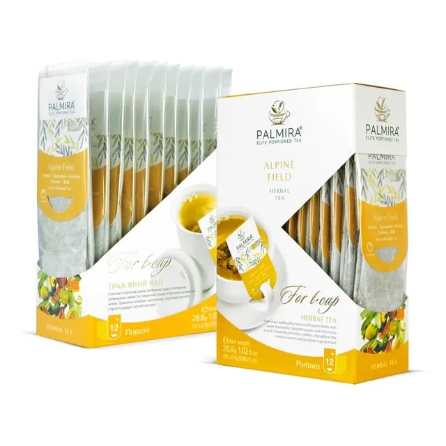 Opakowanie herbaty Alpine Field zawiera 12 porcji aromatycznego naparu, idealnego na każdą porę dnia. Produkt charakteryzuje się zdrowotnymi właściwościami i wysoką jakością składników, co czyni go doskonałym wyborem dla miłośników herbaty.