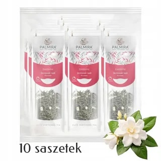 Herbata zielona jaśminowa w saszetkach Palmira Jasmine 10 saszetek