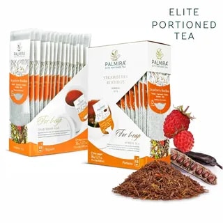 Herbata ziołowa Rooibos truskawkowa Palmira Strawberry Rooibos 15 szt