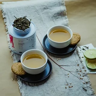 Paper & Tea - White Earl - Herbata sypana - Puszka 40g