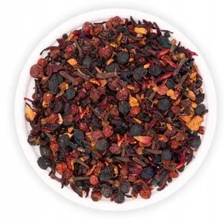 Teaverso - Herbata Owocowa Dianto 150g - W puszce na prezent "Sto lat"