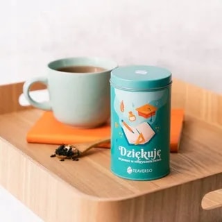 Teaverso - Herbata Rooibos Severa 130g  - W puszce na prezent "Dla Nauczyciela"