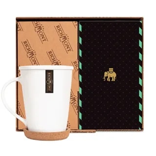 Herbatka Richmont Apple Mint 40 szt porcelanowy zestaw do herbaty