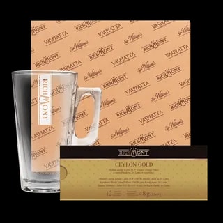 Richmont Ceylon Gold 12 Saszetek + Szklanka Hot Winter