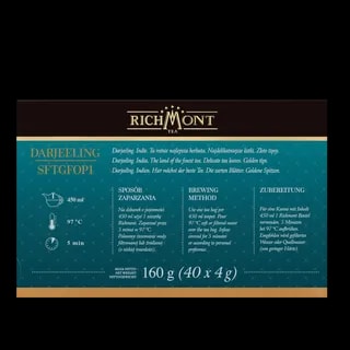 Richmont Darjeeling SFTGFOP1 40 Saszetek
