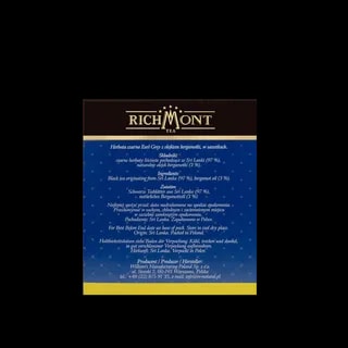 Richmont Earl Grey Blue 40 Saszetek