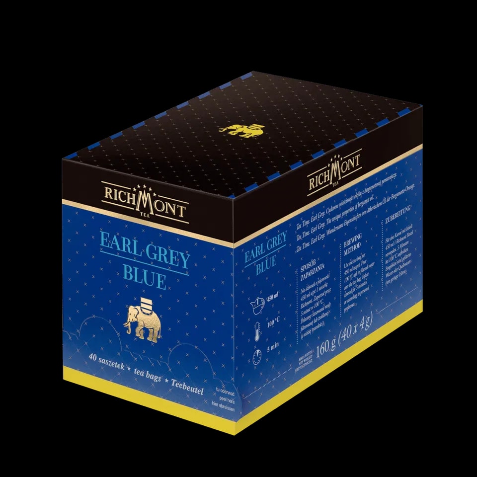 Richmont Earl Grey Blue 40 Saszetek