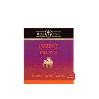 Herbatka Richmont Forest Fruits 40 szt zestaw do celebracji herbaty
