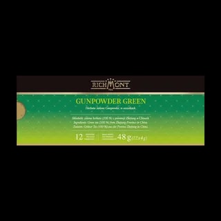 Richmont Gunpowder Green 12 Saszetek + Szklanka Hot Winter