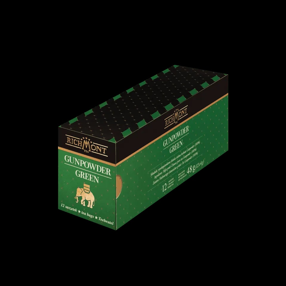 Richmont Gunpowder Green 12 Saszetek