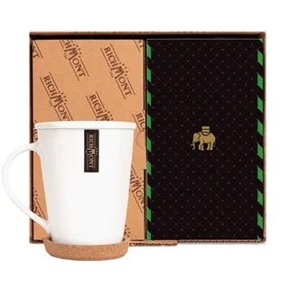 Herbata Richmont Gunpowder Green 40 szt porcelanowy zestaw do herbaty