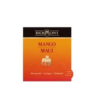 Herbatka Richmont Mango Maui 40szt porcelanowy zestaw do celebracji herbaty