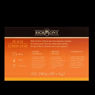 Richmont Peach Lemon Star 40 Saszetek