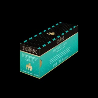 Zestaw Richmont Peppermint Green 12 Saszetek + Szklanka Richmont Ice