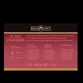 Richmont Pu-Erh Strawberry 40 Saszetek